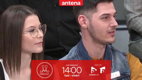 Mireasa Sezonul 7, 1 februarie 2023. Andreea și Ionuț, primul date în afara casei, la restaurant
