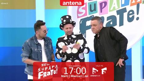 Nu te supăra, frate!, 2 februarie 2023. Cum s-au descurcat Ovidiu Komornyik și Tudor Ionescu la proba cu ghicitorilor