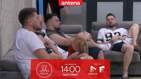 Mireasa Sezonul 7, 2 februarie 2023. Băieții, îngrijorați de o afirmație făcută de Dani față de Carmina: N-o place nimeni!