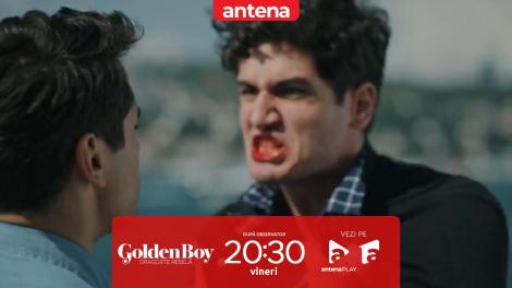 Golden Boy, episodul 5, 3 februarie 2023. Ferit îl lovește pe Yusuf. Bunicul Halis află că Seyran și Yusuf formează un cuplu