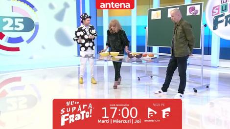 Nu te supăra, frate!, 3 februarie 2023. Emilia Ghinescu și Daniel Ilie aka Varză, emoții la jocul Găsește-ți jumătatea. Cine a câștigat