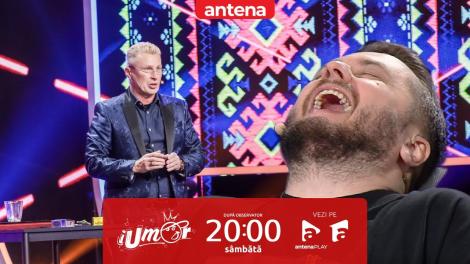 iUmor Sezonul 14, 11 februarie 2023. Titi Bouroș, număr "microscopic" de magie