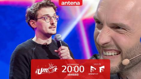 iUmor Sezonul 14, 11 februarie 2023.  Vlad Olteanu, super moment de stand-up