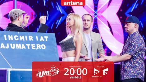 iUmor Sezonul 14, 11 februarie 2023. Robert Tudor, super număr de magie