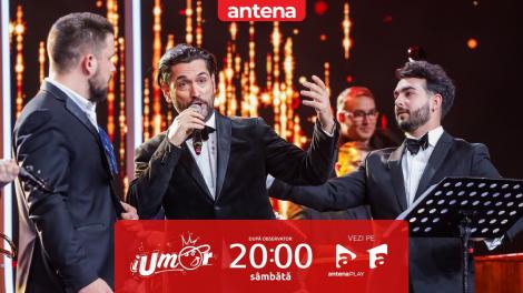 iUmor Sezonul 14, 11 februarie 2023. The Free Tenors, super show de operă