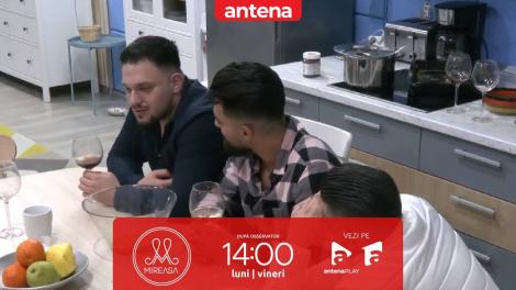 Mireasa Sezonul 7, 13 februarie 2023. Spiritele s-au încins între Mihai și Roberto!