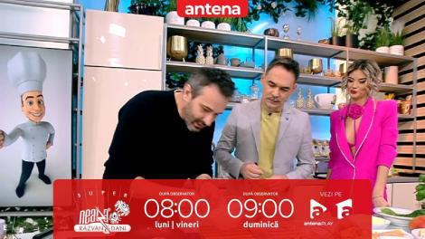 Super Neatza, 14 februarie 2023. Reţeta lui Nicolai Tand: pancakes sărate cu somon și cremă de iaurt