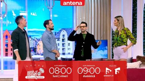 Super Neatza, 15 februarie 2023. Magicianul Robert Tudor, moment comic de magie: lingura îndoită pe foaie