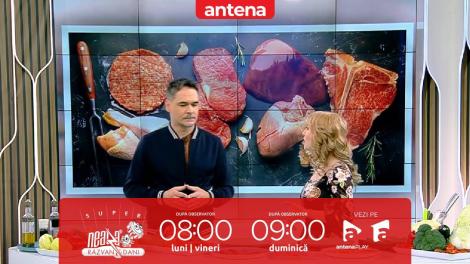 Super Neatza, 16 februarie 2023. Beneficiile și riscurile consumului de carne roșie