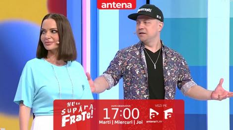 Nu te supăra, frate!, 16 februarie 2023. Andreea Antonescu și Dan Badea, joc de coordonare și viteză