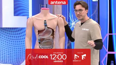 MediCOOL sezonul 4, 18 februarie 2022. Cum funcționează sistemul digestiv. Când este cazul să mergem la medic