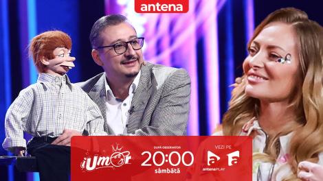 iUmor Sezonul 14, 18 februarie 2023. Ventrilocul Eduard Andrei, moment super amuzant