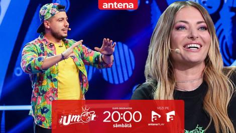 iUmor Sezonul 14, 18 februarie 2023. Ion Șaulescu, număr inedit cu sutiene!