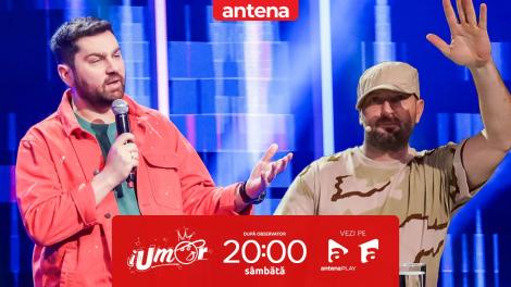 iUmor Sezonul 14, 18 februarie 2023. Raul Gheba, stand-up dedicat părinților