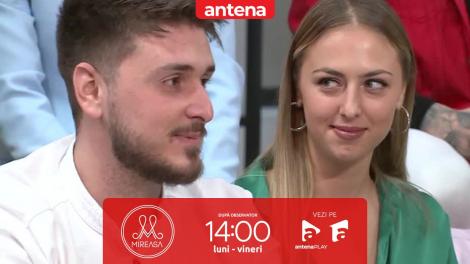 Mireasa Sezonul 7, 20 februarie 2022. Dani își declară dragostea: Cu tine a fost dragoste la prima vedere!