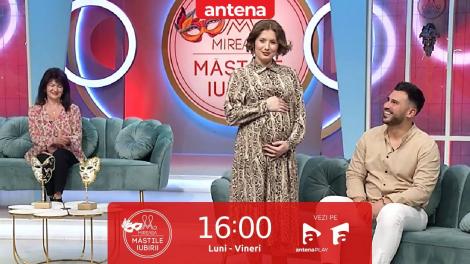 Mireasa Măștile iubirii, 21 februarie 2023. Giovana și Sese, câștigătorii sezonului 5, se pregătesc să devină părinți!
