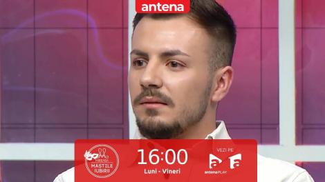 Mireasa Măștile iubirii, 22 februarie 2023. Cosmin, într-o nouă relație în pragul divorțului de Miruna!
