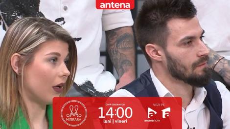 Mireasa Sezonul 7, 22 februarie 2022. Tachinări stângace din partea lui Andrei la adresa Simonei