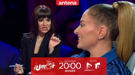 iUmor sezonul 14, 25 februarie 2023. Karla Mariah Petre, în pielea lui Denise Rifai! I-a amuzat pe toți cu „întrebările colorate”