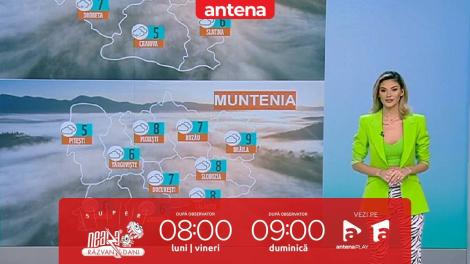 Super Neatza, 2 martie 2023. Vremea cu Ramona Olaru: vreme în general închisă, cu cer mai mult noros