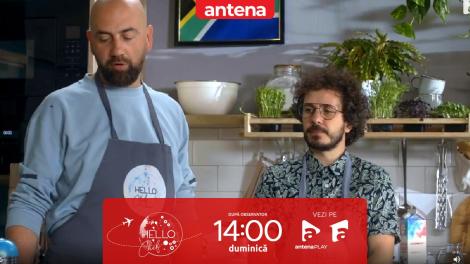 Hello Chef sezonul 5, 5 martie 2023. Roxana Blenche, Vio și Costel au pregătit tartă cu mentă