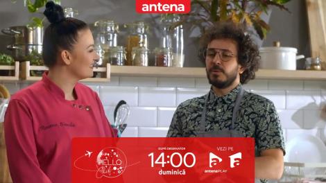 Hello Chef sezonul 5, 5 martie 2023. Roxana Blenche, Vio și Costel au pregătit o rețetă africană