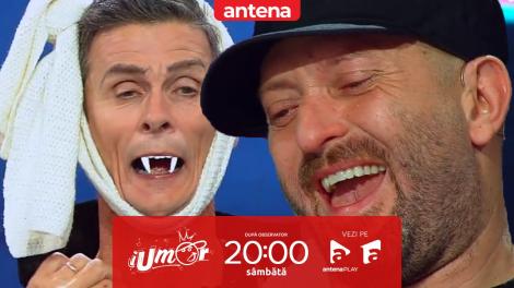 iUmor sezonul 14, 4 februarie 2023. Les Zabloks, vampirul care le-a adus zâmbetul pe buze juraților