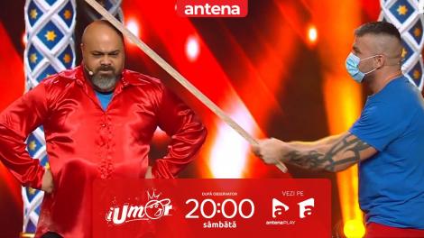 iUmor sezonul 14, 4 februarie 2023. Fachiru' din Periș și Perversu' de pe Târgu Ocna, spectacol la dublu pe scenă