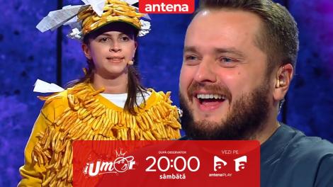 iUmor sezonul 14, 4 februarie 2023. Geta de la menaj i-a luat la roast pe cei patru jurați