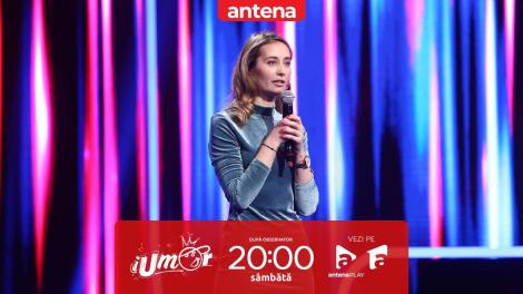 iUmor sezonul 14, 11 martie 2023. Ana Maria Calița, din nou pe scenă! Număr plin de sarcasm la adresa bărbaților într-o relație