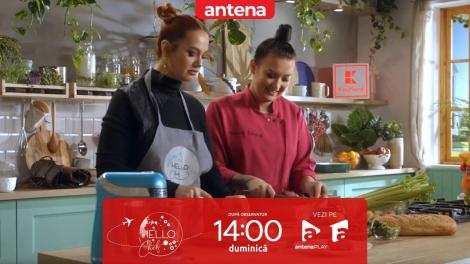 Hello Chef sezonul 5, 12 martie 2022. Roxana Blenche și Feli au pregătit Sopa da Pedra