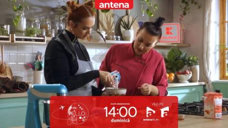 Hello Chef sezonul 5, 12 martie 2022. Roxana Blenche și Feli au gătit desertul Pasteis de Nata