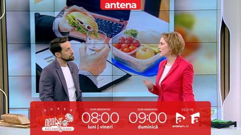 Super Neatza, 14 martie 2023. Idei de alimente sățioase pe care le putem lua cu noi la job