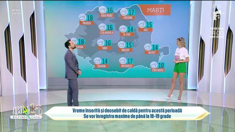 Super Neatza, 14 martie 2023. Vremea cu Ramona Olaru: Se vor înregistra maxime de până la 18-19 grade