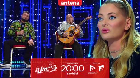 iUmor sezonul 14, 18 martie 2023. Tudorel Popa și Gigel Frone, show cum nu s-a mai văzut. Iată cum au cântat