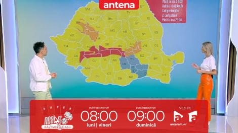 Super Neatza, 28 martie 2023. Prognoza meteo cu Ramona Olaru: Vreme închisă și rece în toată țara
