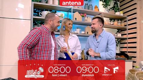 Super Neatza, 29 martie 2023. Rețeta inedită de cozonac a lui Radu Darie