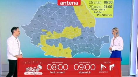 Super Neatza, 29 martie 2023. Prognoza meteo cu Ramona Olaru: Vreme închisă și rece în toată țara
