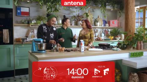 Hello Chef sezonul 5, 1 aprilie 2023. Roxana Blenche, Rona Hartner și Johny Romano au preparat plăcintă cu nuci pecan