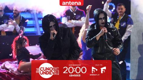 Te cunosc de undeva Sezonul 19, 1 aprilie 2023. CRBL şi Radu Ţibulcă s-au transformat în Marilyn Manson - Tainted Love