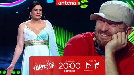 iUmor sezonul 14, 2 aprilie 2023. Râzi cu lacrimi! George Tănase aka Irina Fodor prezintă iUmor Express