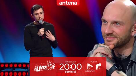 iUmor sezonul 14, 2 aprilie 2023. Claudiu Toderici, glumele cu tentă istorică și politică