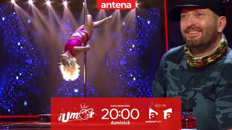 iUmor sezonul 14, 2 aprilie 2023. Idanna Abignente, 79 de ani, show impresionant de dans la bară!