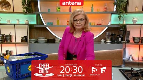 Chefi la cuțite | Sezonul 11, 4 aprilie 2023. Mădălina Cristescu a făcut show în fața juraților! Concurentă l-a făcut pe Scărlătescu „coleg cu Sfânta Paraschiva”.