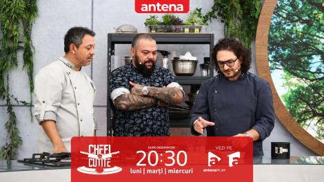 Chefi la cuțite | Sezonul 11, 5 aprilie 2023. Gina Pistol le-a dat o veste chefilor care a generat replici acide