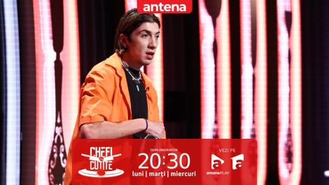 Chefi la cuțite | Sezonul 11, 5 aprilie 2023. Andrei Hagiu a venit în calitate de concurent la emisiunea la care a lucrat mai mult timp