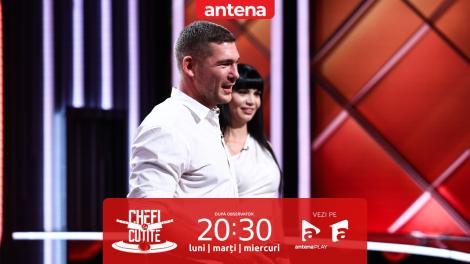 Chefi la cuțite | Sezonul 11, 5 aprilie 2023. Călin și Orianda Donca au reușit să-i impresioneze pe jurați cu apariția lor