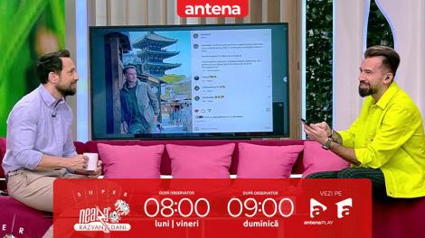 Super Neatza, 5 aprilie 2023. Mesajul lui Răzvan Simion, analizat atent de coleg: Păi ce ai făcut japonezul meu!