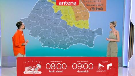 Super Neatza, 6 aprilie 2023. Vremea cu Ramona Olaru: Vreme închisă și rece în toată țara