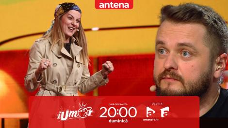 iUmor sezonul 14, 9 aprilie 2023. Andreea Stoica, număr de stand-up despre marile puteri ale lumii...extratereștii și Dorian Popa!